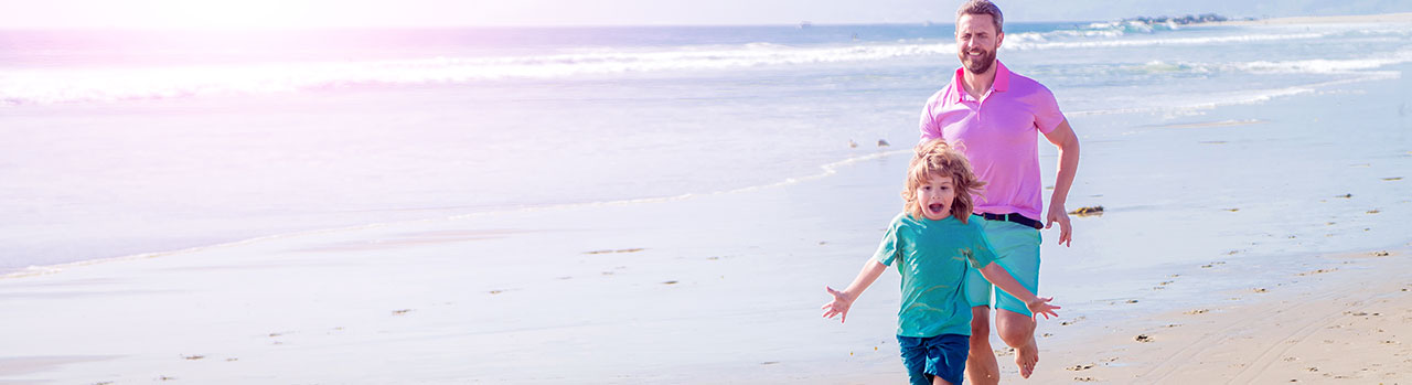 American travellers on bali beach