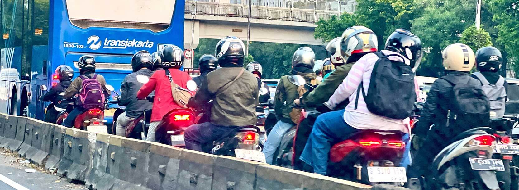 Indonesia traffic