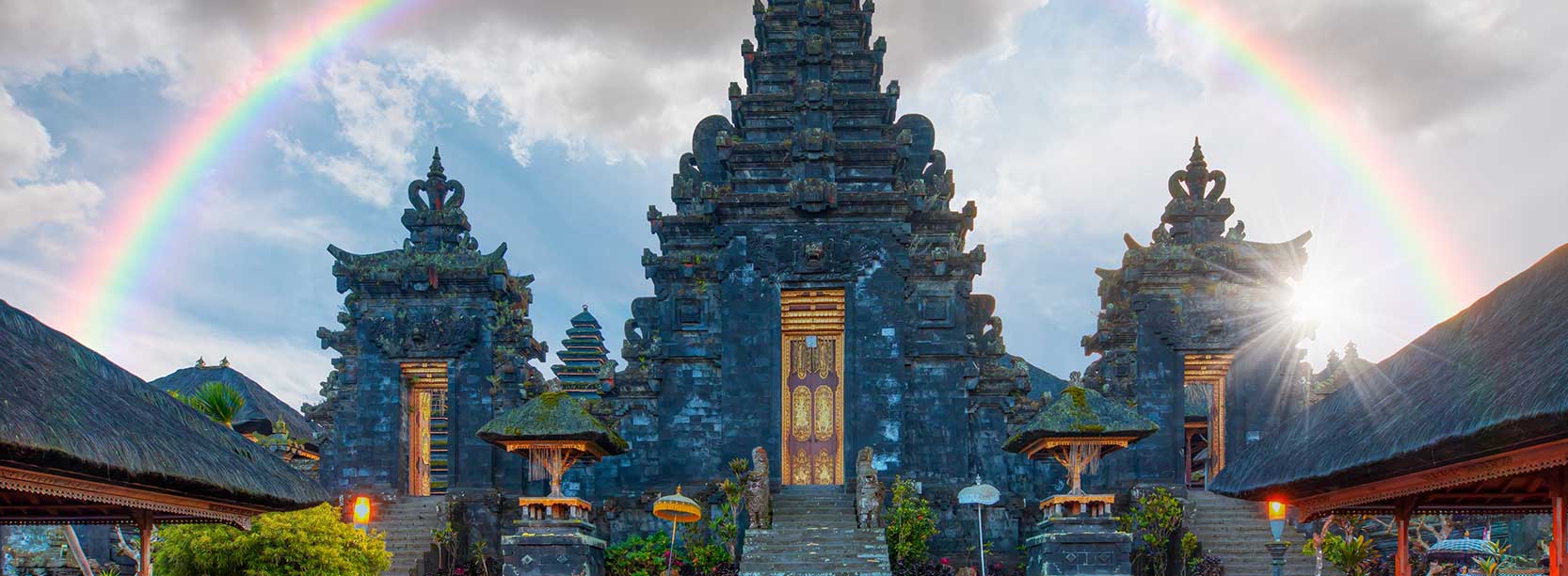temples in bali