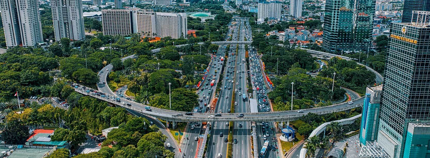 Jakarta city in Indonesia