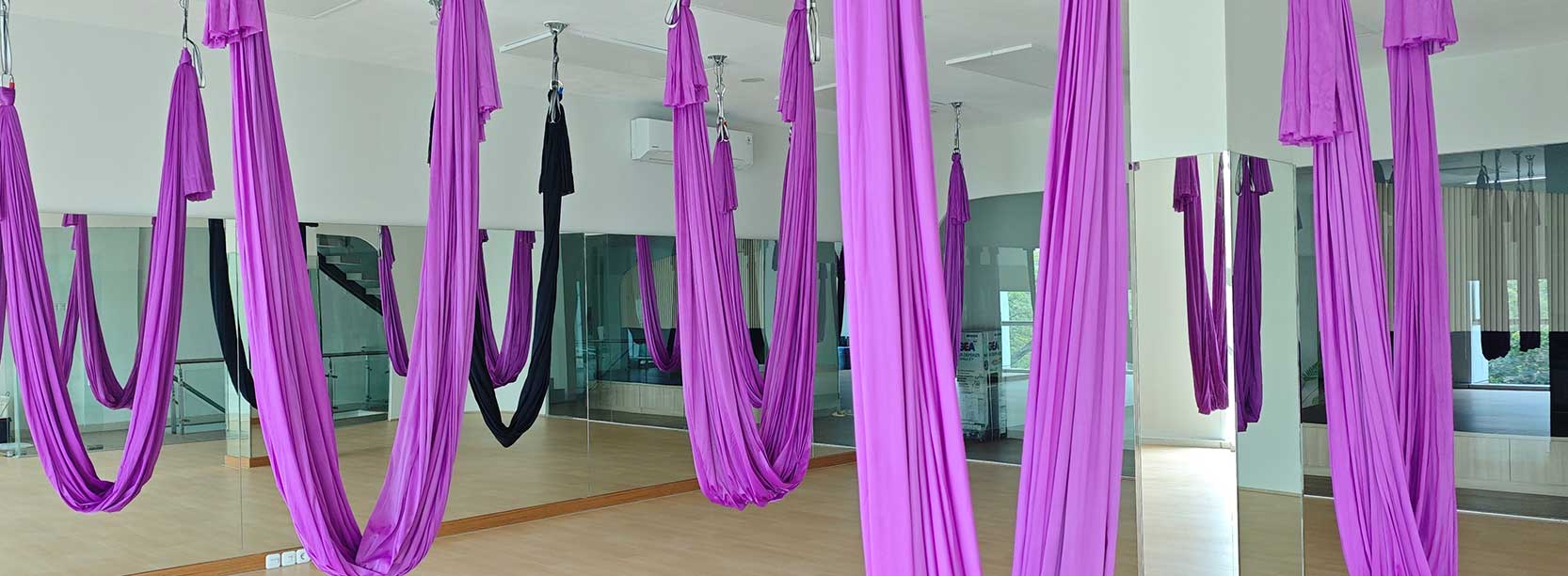 aerial yoga in Indonesia